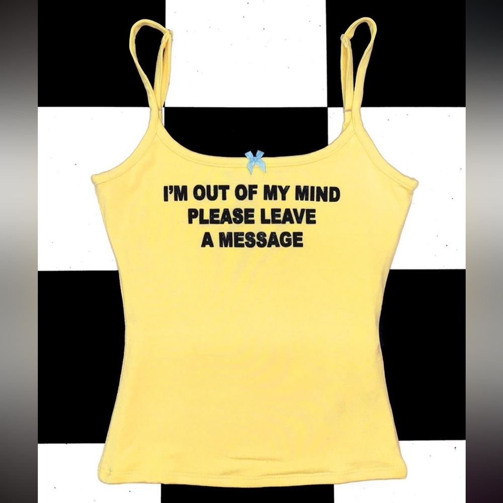 NWT OMIGHTY OUT OF MY MIND FITTED CAMI